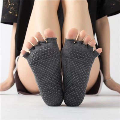 फाइव फिंगर नॉन स्लिप योगा सॉक्स